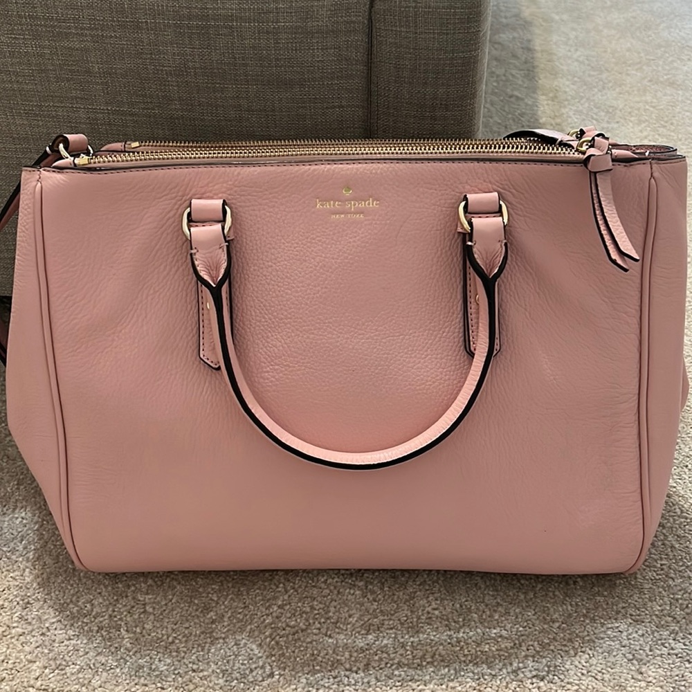 Very cute pink Kate spade purse for work